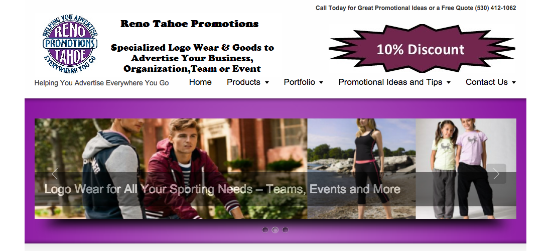 logo wear and goods to advertise your business